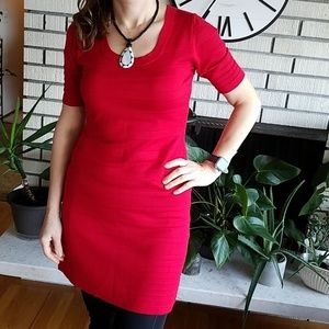 Calvin Klein Red Dress Small